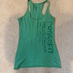 Small green Reebok Crossfit Tank Top